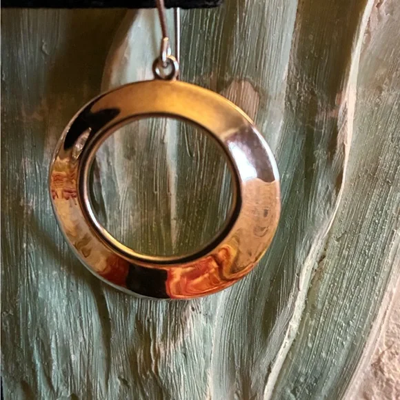 RLM Studio Sterling Silver Hoop Earrings - Picture 3 of 5